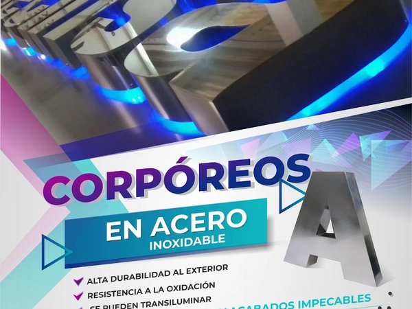 CORPÓREAS EN ACERO